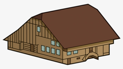 Hut Clipart Farmhouse - House, HD Png Download, Transparent PNG