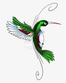 Celtic Tattoos Clipart Bird - Hummingbird Tattoo Designs, HD Png Download, Transparent PNG