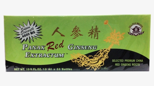 Panax Red Ginseng - Label, HD Png Download, Transparent PNG