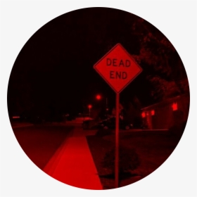 #deadend #street #aesthetic #red #redaesthetic #freetoedit - Circle, HD Png Download, Transparent PNG