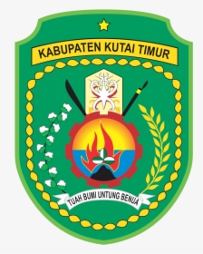 Coat Of Arms Of Regency Kutai Timur - East Kutai Regency, HD Png Download, Transparent PNG