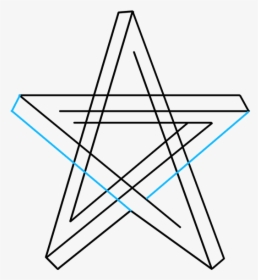 How To Draw Impossible Star - Symbols Of Moses, HD Png Download, Transparent PNG