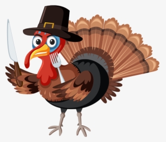 Cute Turkey White Background, HD Png Download, Transparent PNG
