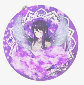 Yuri Purple Space Angel Pastel Icon Anime Girl - Aesthetic Icon, HD Png Download, Transparent PNG
