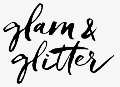 Black White Photos, Black And White, Glam And Glitter, - Calligraphy, HD Png Download, Transparent PNG