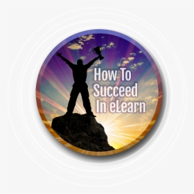 How To Succeed Online Graphic Logo - Am What I Am Today Because Y, HD Png Download, Transparent PNG