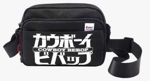 Cowboy Bebop Black And White Crossbody Bag - Cowboy Bebop Logo Png, Transparent Png, Transparent PNG