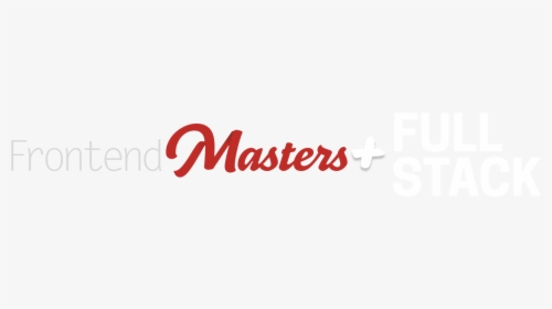 Frontend Masters Logo - Calligraphy, HD Png Download, Transparent PNG