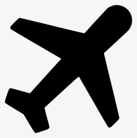 Airplane Flight Travel Aircraft - Airplane Icon Png Free, Transparent Png, Transparent PNG
