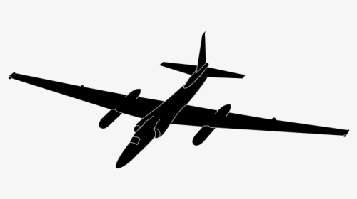 U-2 Spy Plane Clipart Black And White Clipart Royalty - U 2 Aircraft Clip Art, HD Png Download, Transparent PNG