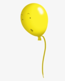 Yellow Balloon Face, HD Png Download, Transparent PNG