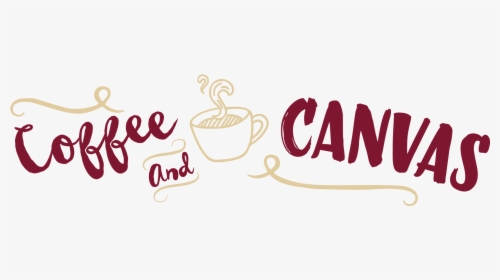 Coffee And Canvas - Calligraphy, HD Png Download, Transparent PNG