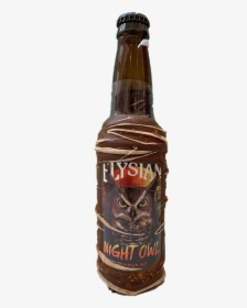 Elysian Night Owl Pumpkin Ale - Glass Bottle, HD Png Download, Transparent PNG