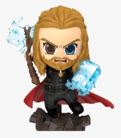 Thor Uv Effect Cosbaby - Hot Toys Cosbaby Thor Endgame, HD Png Download, Transparent PNG