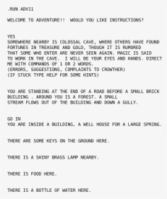 Colossal Cave Adventure Well House, HD Png Download, Transparent PNG