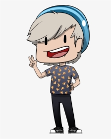 Image Of Cartoon Robby Sticker - Cartoon, HD Png Download, Transparent PNG