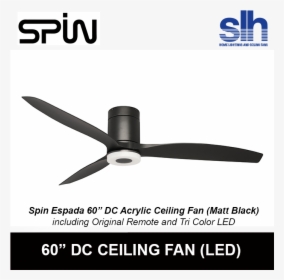 Spin Espada - Ceiling Fan, HD Png Download, Transparent PNG