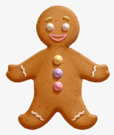 Gingerbread Man Transparent Png - Ginger Cookies Man Png, Png Download, Transparent PNG