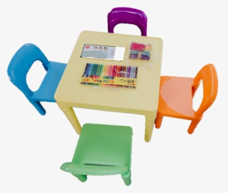 Kiddie Table And Chairs - Chair, HD Png Download, Transparent PNG