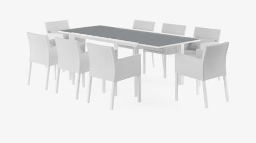 Malibu Extendable 8 Seater Outdoor Dining Set - Kitchen & Dining Room Table, HD Png Download, Transparent PNG