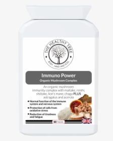 Immuno Power- Mushroom - Shiitake, HD Png Download, Transparent PNG