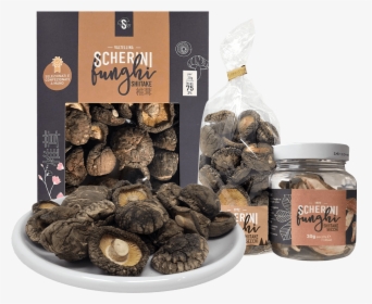 Dried Shiitake Mushrooms - Chocolate, HD Png Download, Transparent PNG