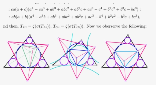 The Inner Tangent Triangle ∆ Ti Is Perspective To Orthic - Triangle, HD Png Download, Transparent PNG