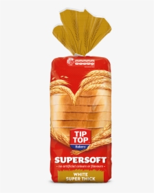 Tip Top Supersoft White Superthick - Tip Top Bread Nz, HD Png Download, Transparent PNG