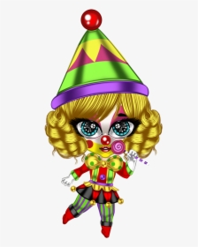 Little Clown Doll Clipart , Png Download - Cartoon, Transparent Png, Transparent PNG