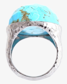 Turquoise Globe - Titanium Ring, HD Png Download, Transparent PNG
