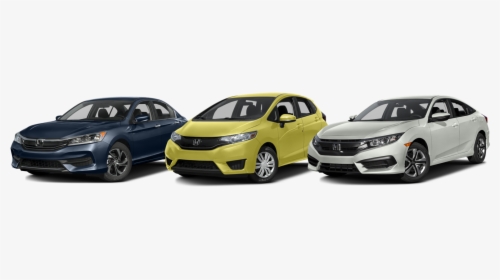 Honda Sedan Hatchback Lineup - Honda Fit, HD Png Download, Transparent PNG