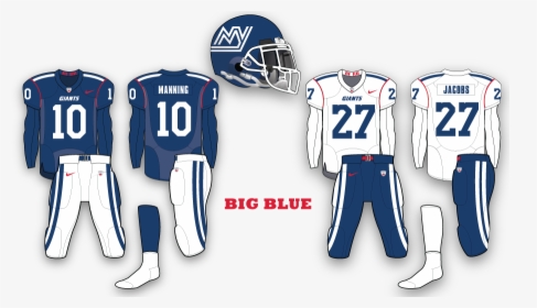 Giants-uniforms2 - Ny Giants Logo Concept, HD Png Download, Transparent PNG