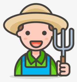 Computer Portable Icons Scalable Vector Graphics Attributes - Farmer Icon Png, Transparent Png, Transparent PNG