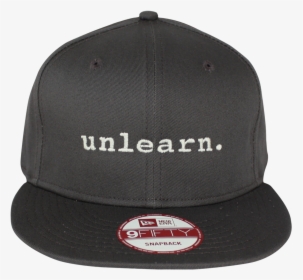 Unlearn Dark Grey New Era Snapback Hat V - Baseball Cap, HD Png Download, Transparent PNG