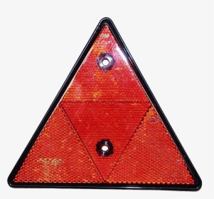 Triangle Reflector Red - Traffic Sign, HD Png Download, Transparent PNG