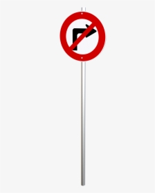 Turn Traffic Sign Png, Transparent Png, Transparent PNG