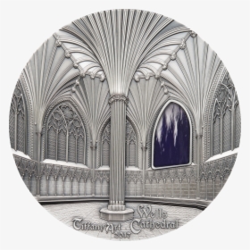 Palau - 2017 - 50 Dollars - Tiffany Art Wells Cathedral - Wells Cathedral, HD Png Download, Transparent PNG