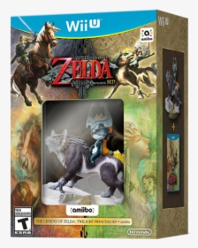 The Legend Of Zelda Twilight Princess Hd Wii U - Amiibo Zelda Wii U, HD Png Download, Transparent PNG