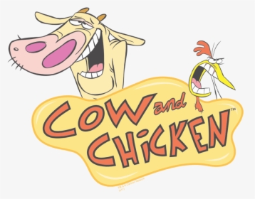 Cow And Chicken Logo, HD Png Download, Transparent PNG