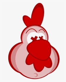 Head, Eyes, Male, Cartoon, Rooster, Crazy, Chicken - Dead Chicken Face Cartoon, HD Png Download, Transparent PNG