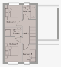 Meadow View Floorplans The Chestnut 2 - Floor Plan, HD Png Download, Transparent PNG