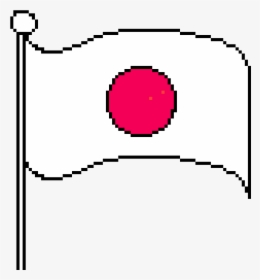 Japan Flag Pixel Art, HD Png Download, Transparent PNG