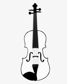 Violin Drawing Bow Clip - Violin Drawing, HD Png Download, Transparent PNG