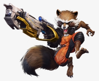 Rocket Raccoon Marvel Super War, HD Png Download, Transparent PNG