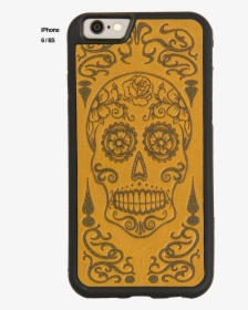 Leather Iphone Case, Sugar Skull, 2 Colors - Mobile Phone Case, HD Png Download, Transparent PNG