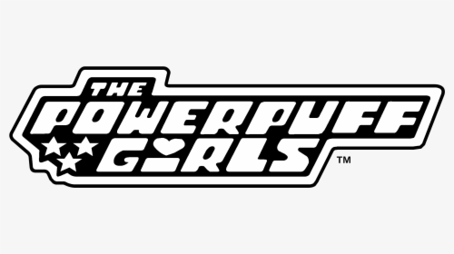 Power Puff Girls Logo Black And White - Powerpuff Girls, HD Png Download, Transparent PNG