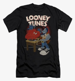 Dj Gossamer And Mc Taz Looney Tunes T-shirt - T-shirt, HD Png Download, Transparent PNG