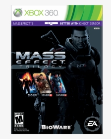 Mass Effect Trilogy Xbox 360, HD Png Download, Transparent PNG