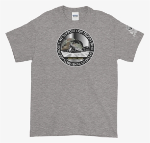 We Support Our Troops Designer Fashion T-shirt, HD Png Download, Transparent PNG