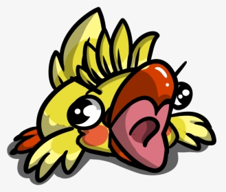 White Cockatiel Cartoon Drawing Screaming, HD Png Download, Transparent PNG